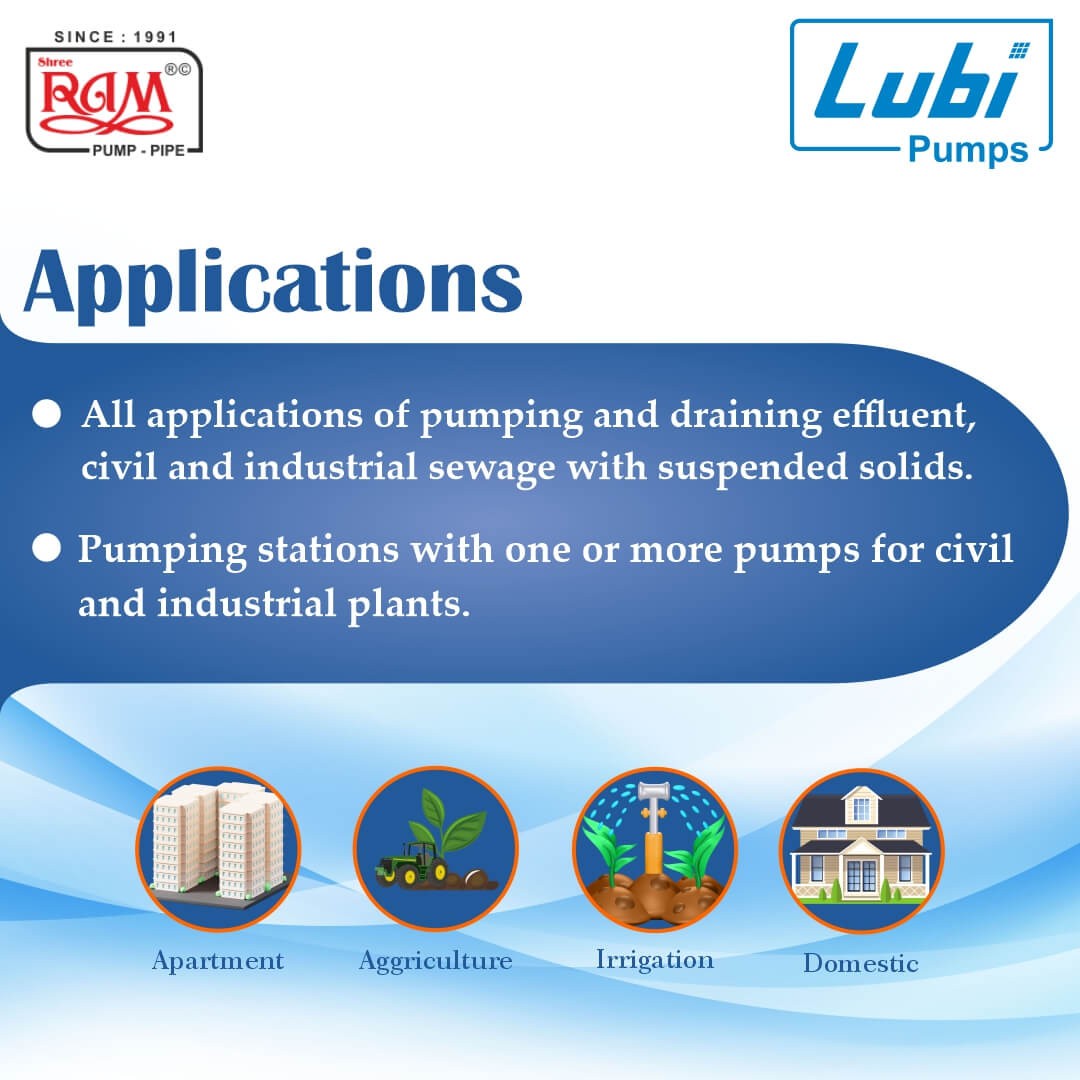 LUBI Heavy Duty Construction Drainage Pump